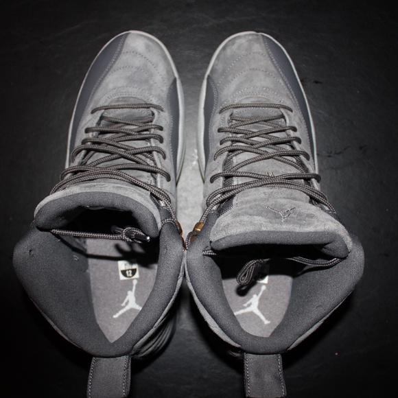 Jordan 12 Retro Dark Grey 2017 130690-005 SZ 12 - Picture 6 of 7